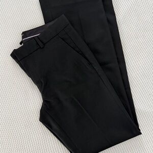 Banana Republic Logan Fit Black Trousers